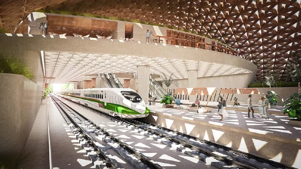 La nueva estación del tren eléctrico de Tulum te conquistará de inmediato 3 foto 3 tren maya