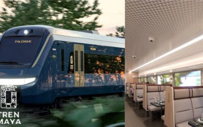 La nueva estación del tren eléctrico de Tulum te conquistará de inmediato