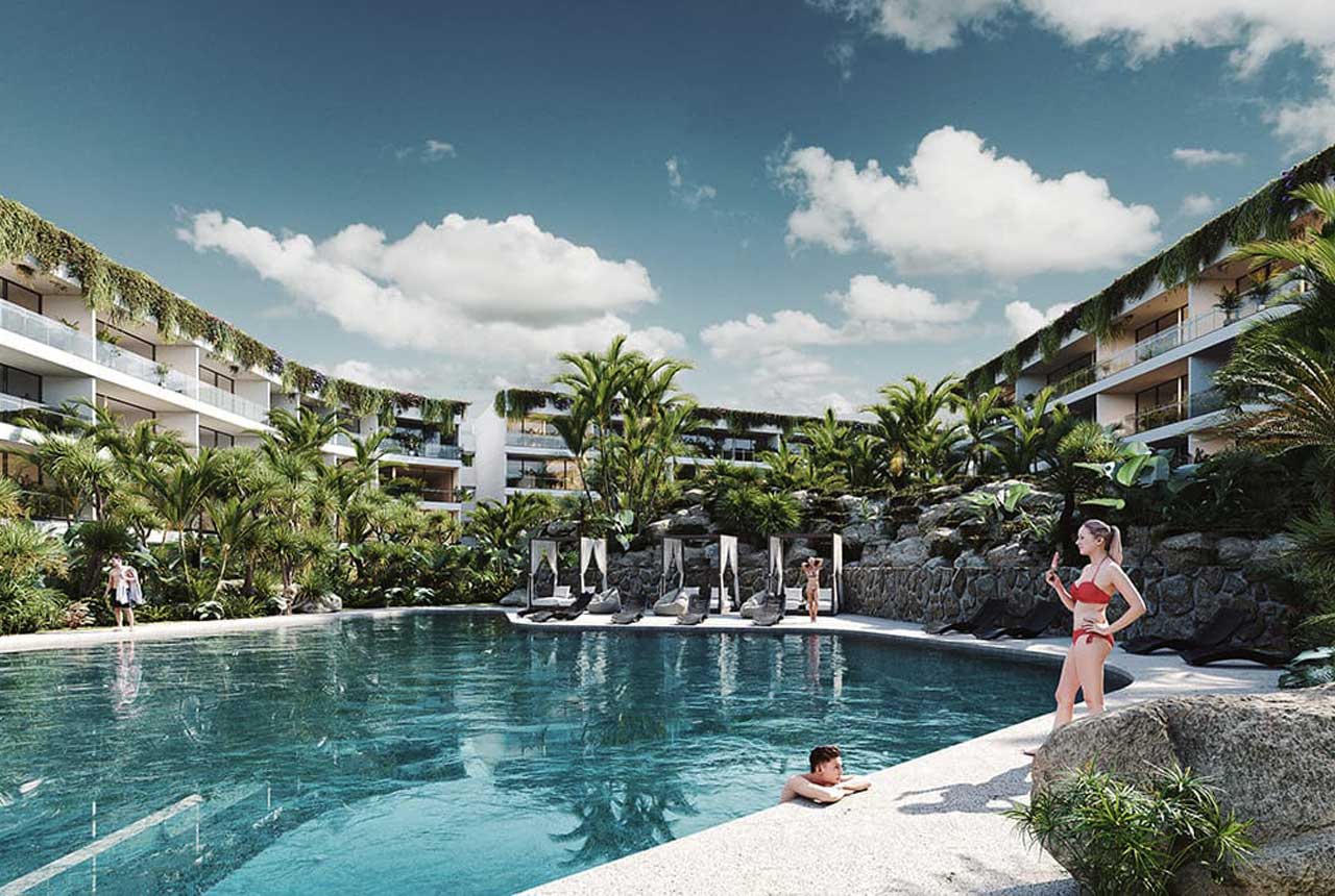 Departamentos Exclusivos Playa del Carmen / Comunidad Residencial Premium