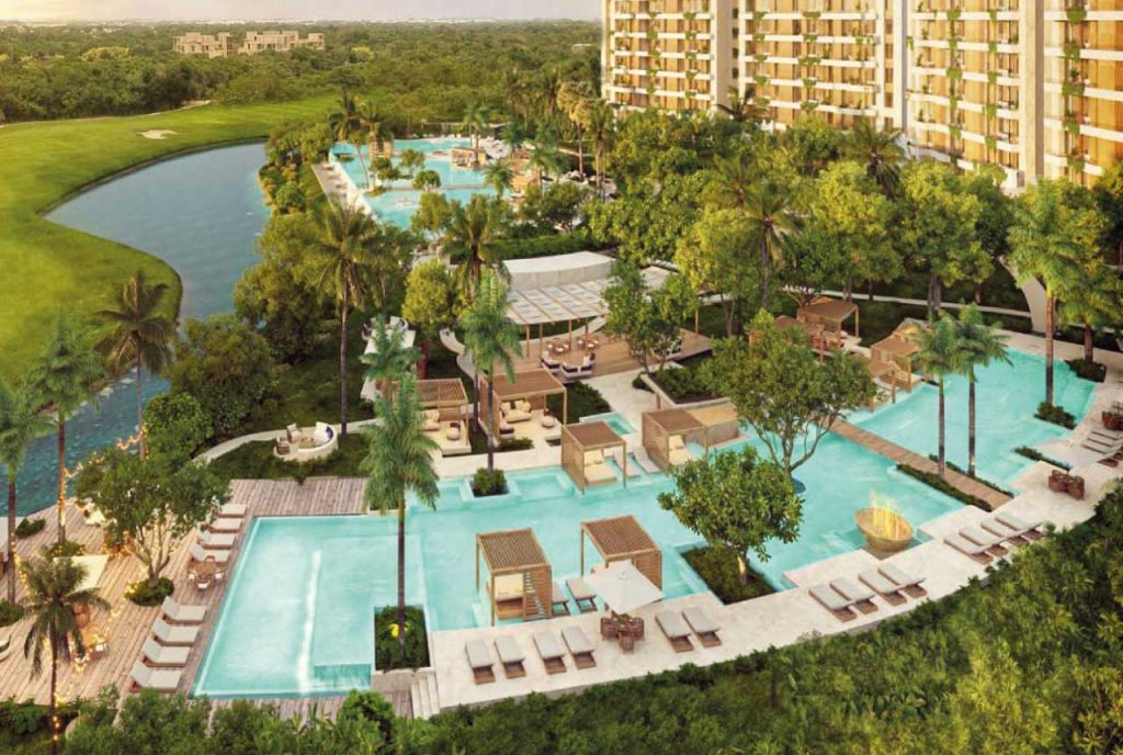 Exclusivos Departamentos en Cancún , frente a zona Nichupte